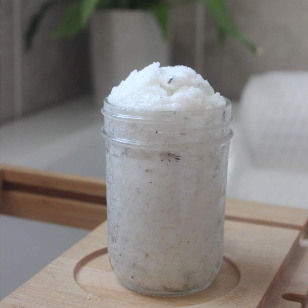 Organic Lavender Body Scrub 8oz